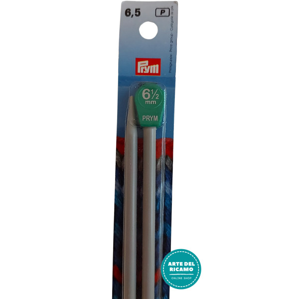 Prym - Agujas para Tejer de Aluminio  - 35 cm - 6.50 mm